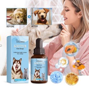Pet Immunity Drops for Cats & Dogs &ndash; Boost Immune Health Naturally!