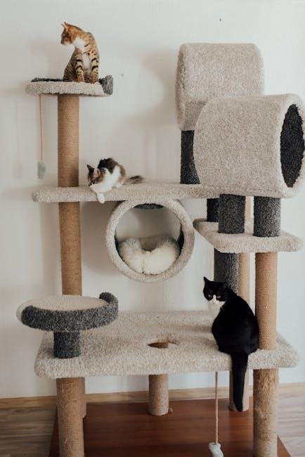 Recommended Cat Climbing Towers that Maximize Vertical Space